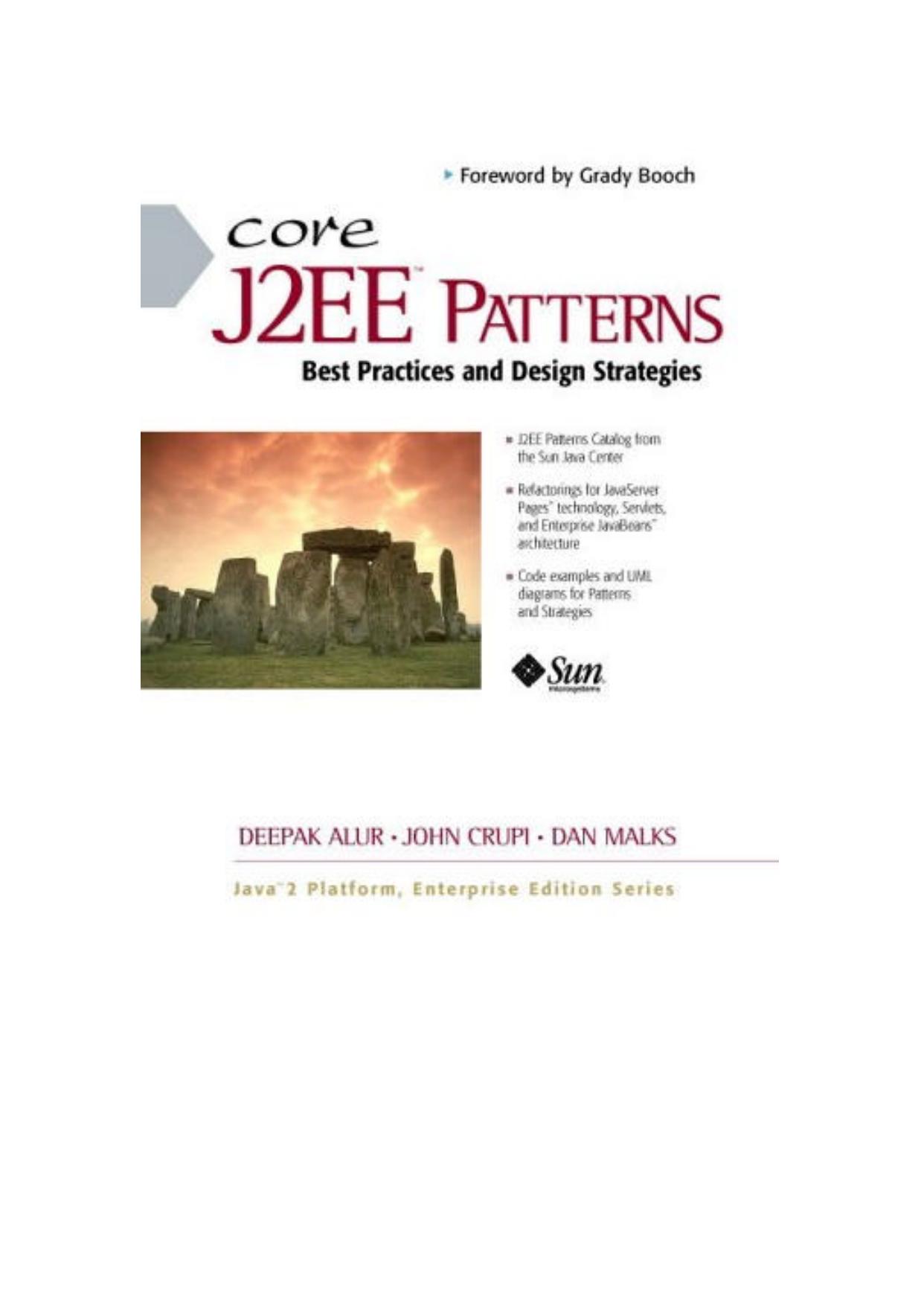 Microsoft Word - Core J2EE Patterns.doc