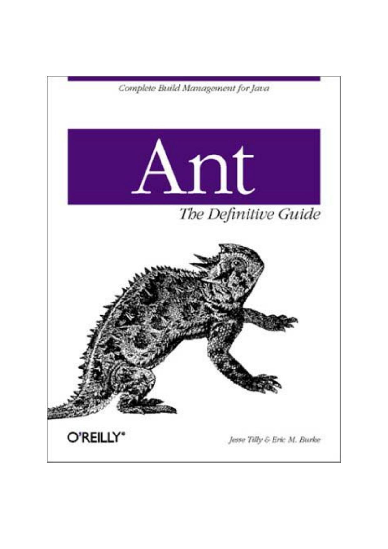 Ant: The Definitive Guide