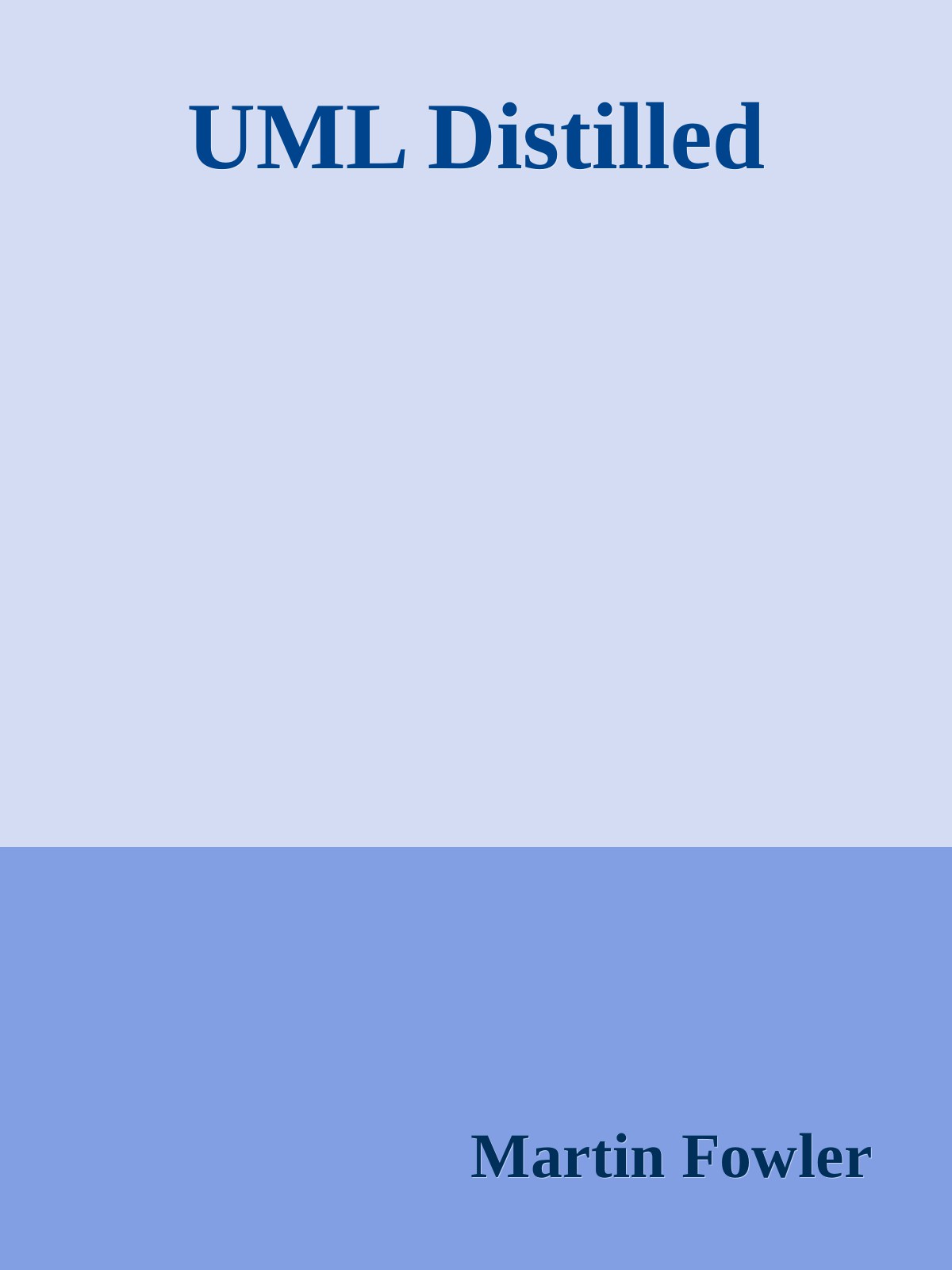 UML Distilled
