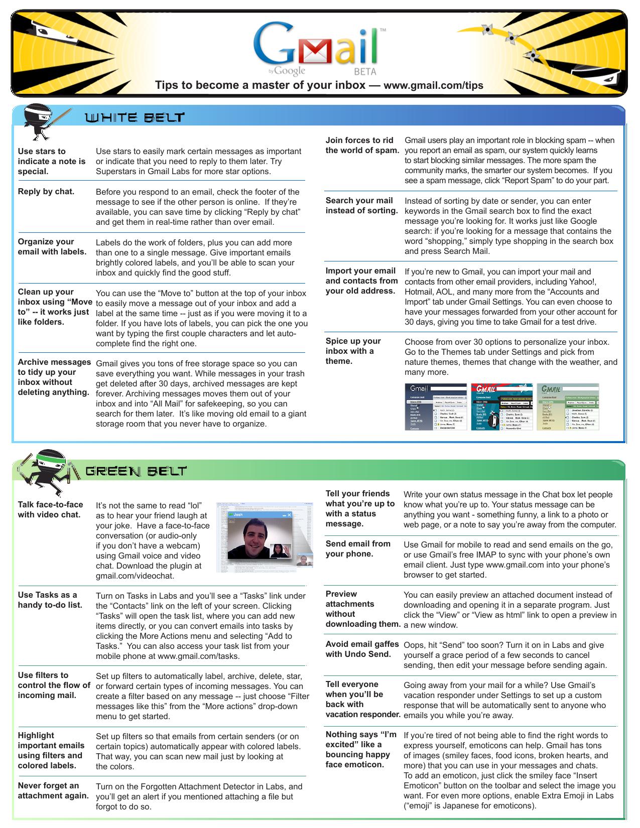 gmail tips