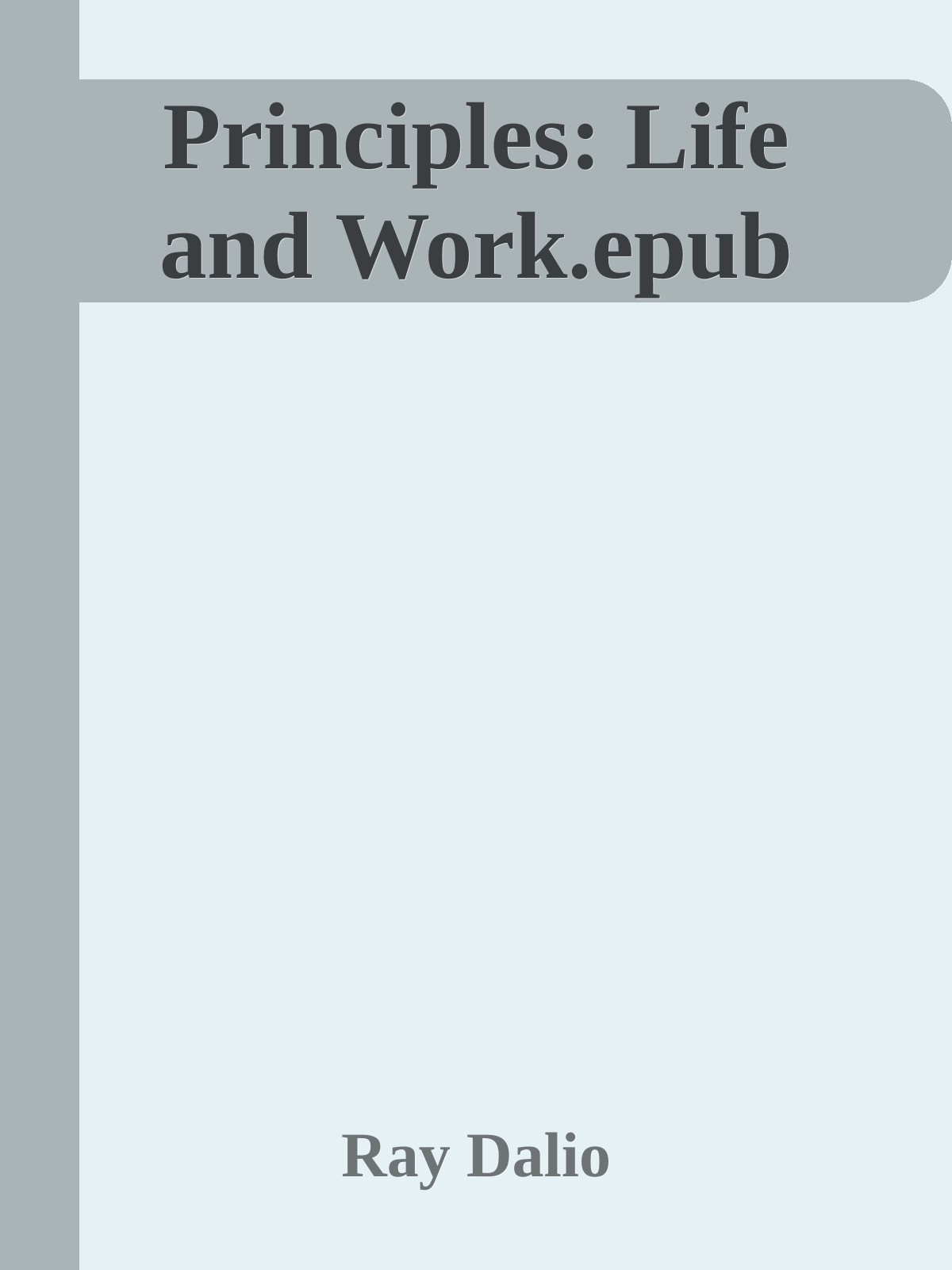 Principles: Life and Work.epub