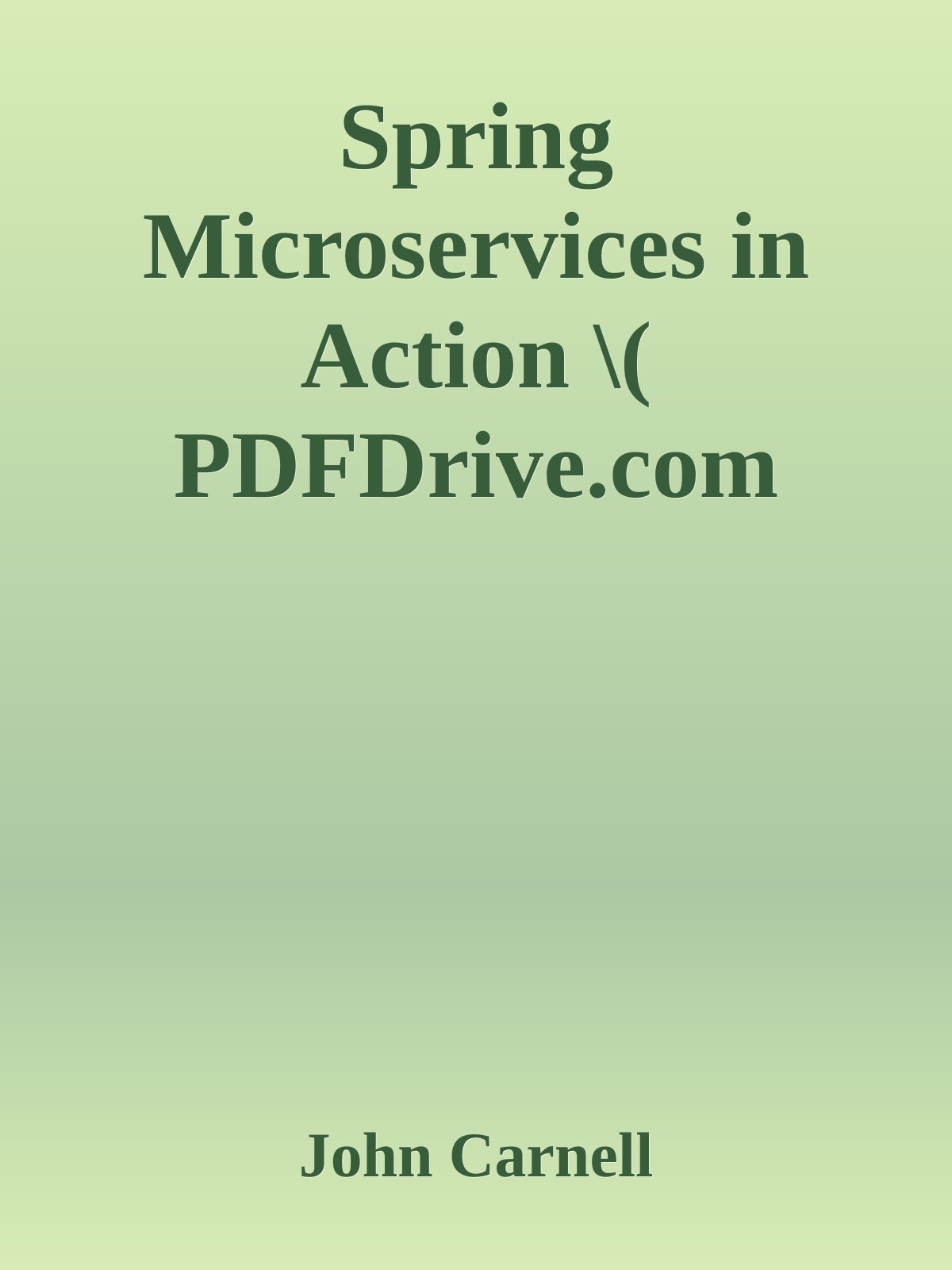Spring Microservices in Action \( PDFDrive.com \).epub