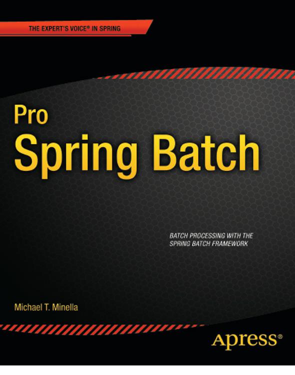 Pro Spring Batch